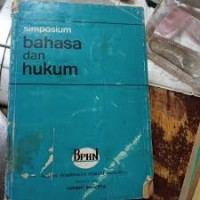 Image of Simposium bahasa dan hukum
