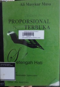 Image of Sistem pemilu proporsional terbuka