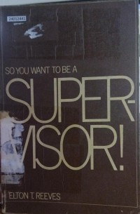 Image of So you want to be a supervisor