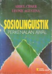Image of Sosiolinguistik perkenalan awal