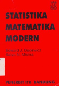 Image of Statistika matematika modern