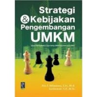 Image of Strategi dan kebijakan opengembangan UMKM