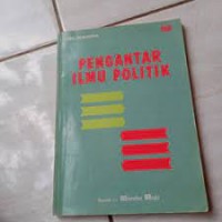Image of Pengantar ilmu politik