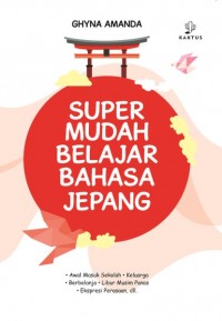 Image of Super mudah belajar bahasa Jepang