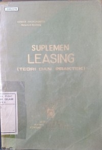 Image of Suplemen leasing (teori dan praktek)