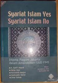 Image of Syariat Islam yes syariat Islam no