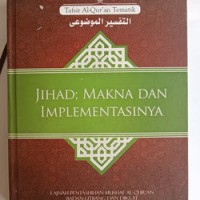 Image of Tafsir Al-Qur'an tematik jihad; makna dan implementasinya