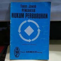 Image of Tanya jawab pengantar hukum perburuhan