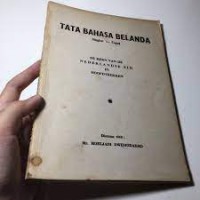 Image of Tata bahasa belanda singkat - cepat