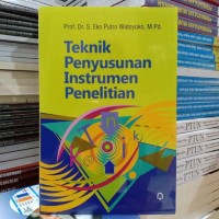 Image of Teknik penyusunan instrumen penelitian