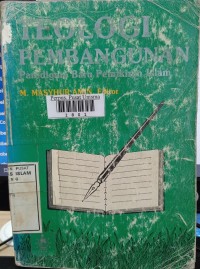 Image of Teologi pembangunan : paradigma baru pemikiran islam