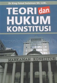 Image of Teori dan hukum konstitusi