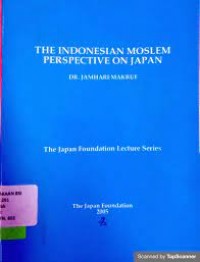 Image of The indonesian moslem perspective on Japan