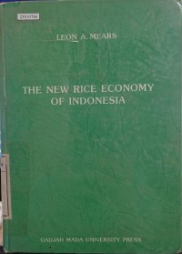 Image of The new rice economy of Indonesia