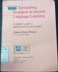 Image of Understanding research in second language learning