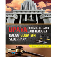 Image of Upaya hukum keberatan dari tergugat dalam gugatan sederhana