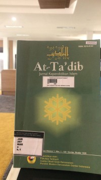 Image of At-ta'dib Jurnal kependidikan islam vol. 3 no 1 , Shafar 1428