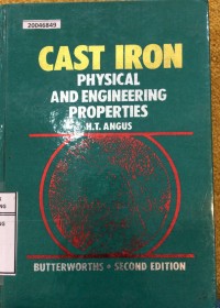 Image of Cast Iron physical and engineering properties