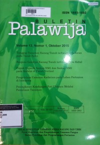Image of Buletin palawija vol. 13. no. 1. 2015
