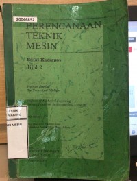 Image of Perencanaan teknik mesin : Jilid 2