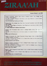Image of Ziraa'ah : majalah ilmiah pertanian vol. 4. no. 2. 2002