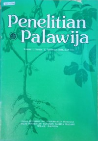 Image of Penelitian palawija vol. 1. no. 2. 1986