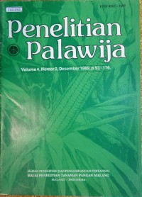 Image of Penelitian palawija vol. 4. no. 2. 1989