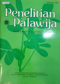 Image of Penelitian palawija vol. 7. nomor 1 & 2. 1992