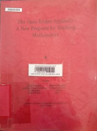 Image of The open-ended approach : a new proposal for teaching mathematics