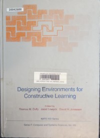 Image of Designing Environments for Constructive Learning
