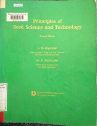 Image of Principles of seed science and technology