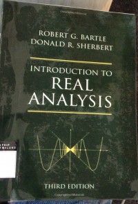 Image of Introduction to real analysis