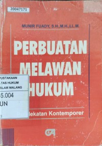 Image of Perbuatan melawan hukum