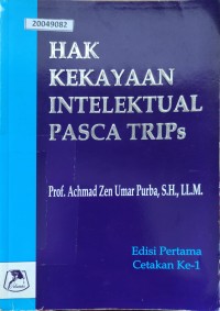 Image of Hak kekayaan intelektual pasca Trips