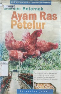 Image of Sukses beternak ayam ras petelur