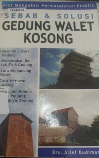 Image of Sebab & solusi : Gedung walet kosong