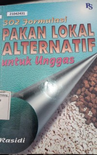 Image of 302 Formulasi pakai lokal alternatif untuk unggas