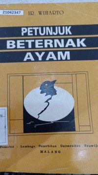 Image of Petunjuk beternak ayam