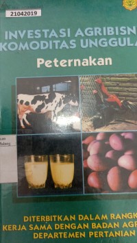 Image of Investasi agribisnis komoditas unggulan peternakan
