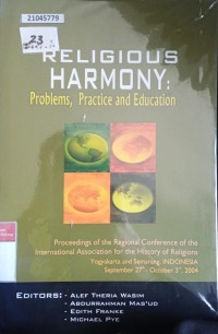 Image of Religious harmony: problems, practice, and education