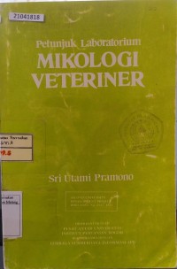 Image of Petunjuk laboratorium mikologi veteriner