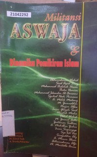 Image of Militansi aswaja dan dinamika pemikiran islam