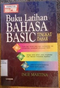 Image of Buku latihan bahasa basic tingkat dasar
