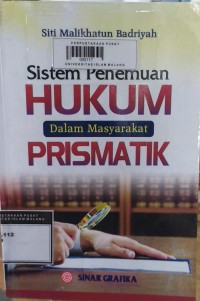 Image of Sistem hukum dalam masyarakat prismatik