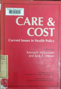 Image of Care & cost: current issues in health policy
