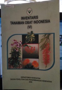 Image of Inventaris tanaman obat indonesia (VI)