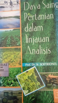 Image of Daya saing pertanian dalam tinjauan analisis