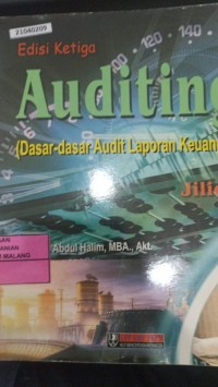 Image of Auditing : Dasar-Dasar Prosedur Pengauditan Laporan Keuangan