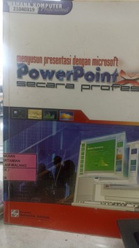 Image of Menyusun presentasi dengan microsoft