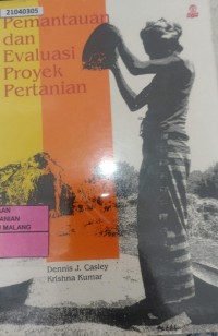 Image of Pemantauan dan evaluasi proyek pertanian